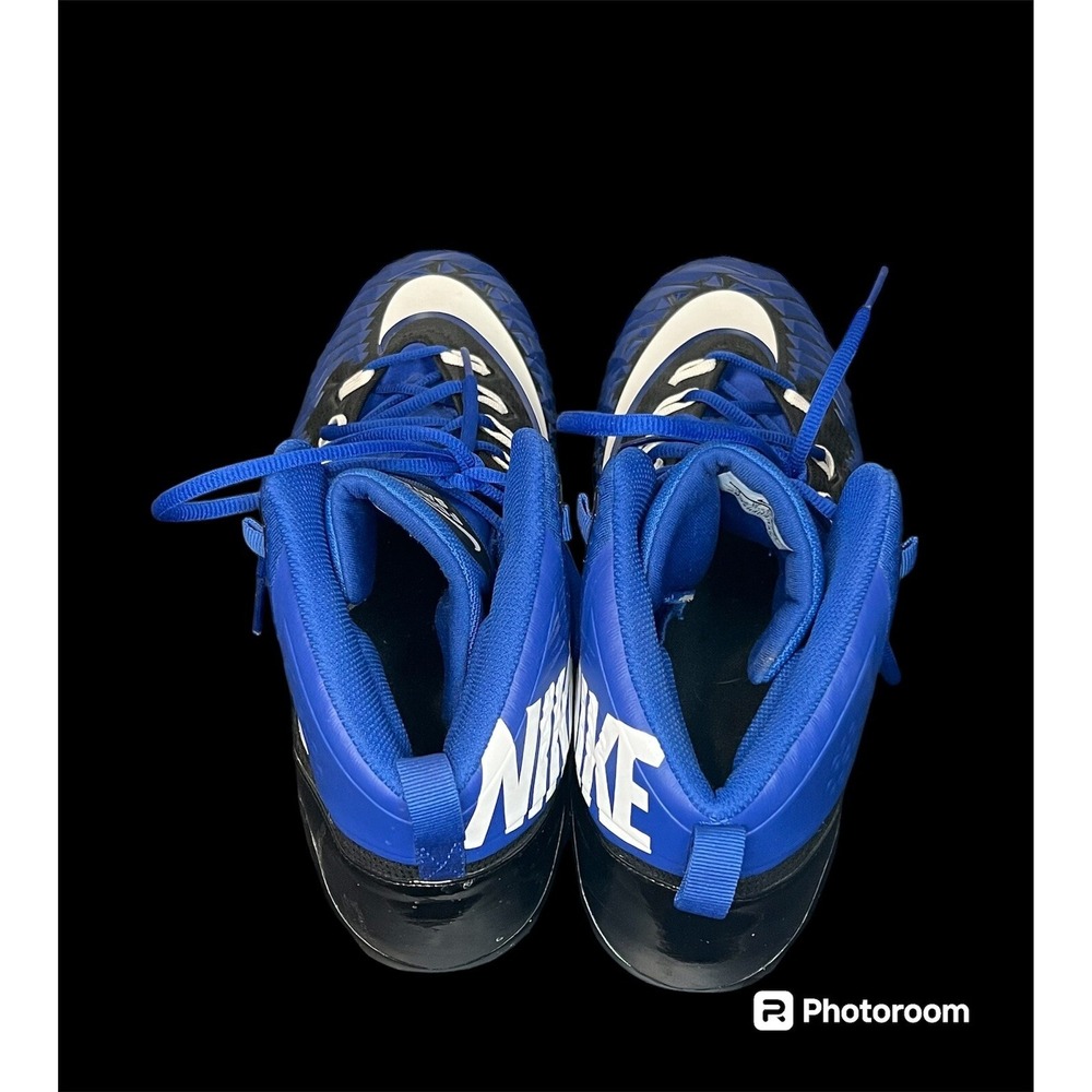 Nike Force Savage Men's Football Cleat Blue/Black without Box Size 16 - Picture 3 of 8